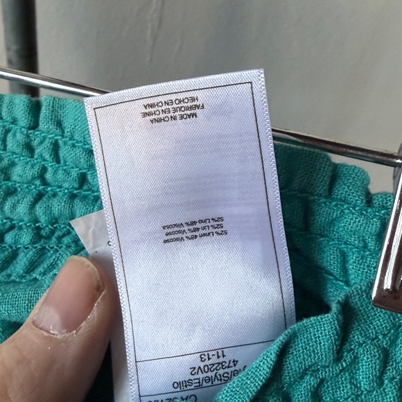 NWT Roxy Linen Lounge Pants Size Medium - Picture 5 of 7